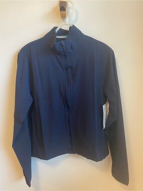 Athleta Sprint Finish Jacket Women's Navy